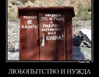 Любопытство и нужна