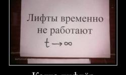 Когда лифтер
